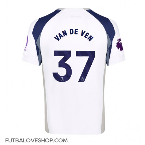 Dres Tottenham Hotspur Micky van de Ven #37 Domáci 2025-26 Krátky Rukáv Dres Tottenham Hotspur Micky van de Ven #37 Domáci 2025-26 Krátky Rukáv